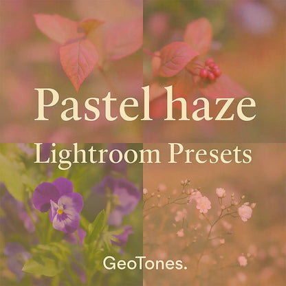 Pastel haze | Lightroom preset